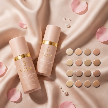 VÉLIA™ – Base Antiedad 4 en 1 Para Piel Madura