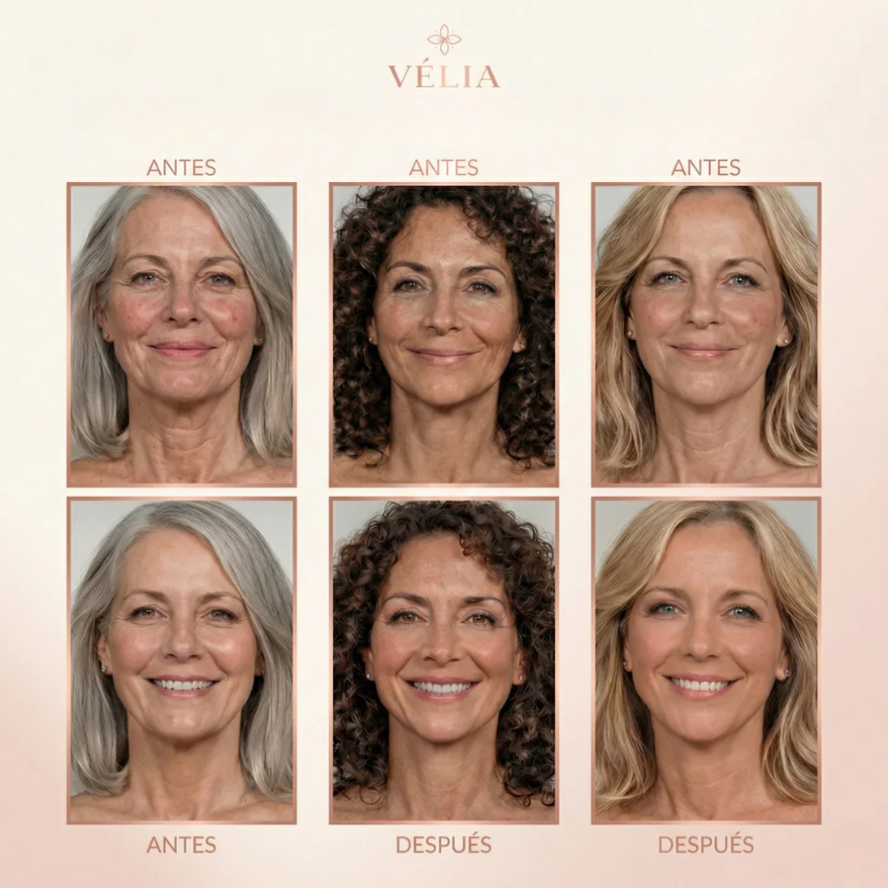 VÉLIA™ – Base Antiedad 4 en 1 Para Piel Madura